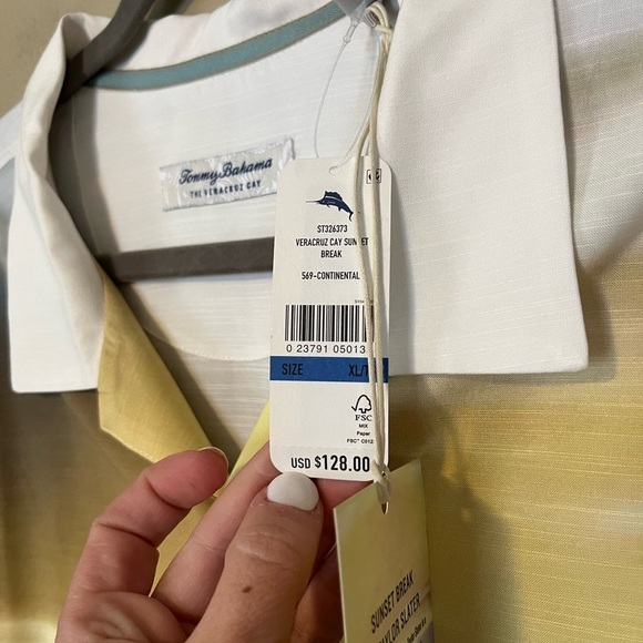 Tommy Bahama Men’s Veracruz Cay Sunset Break Button Up Camp Shirt NWT - Picture 4 of 9